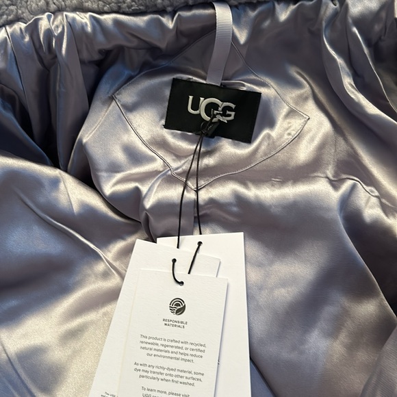 NWT UGG Frankie Ugggfluff Shirt Jacket SZ XL - Picture 5 of 5